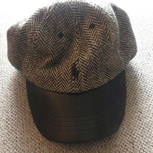 Tweed polo Ralph Lauren baseball cap